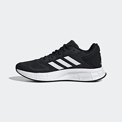 adidas Women's Duramo Sl 2.0 Running Shoe, Core Black/White/Core Black, 9