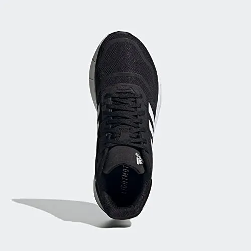 adidas Women's Duramo Sl 2.0 Running Shoe, Core Black/White/Core Black, 9