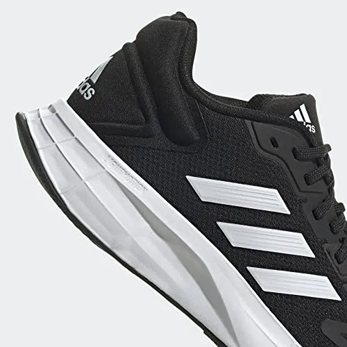 adidas Women's Duramo Sl 2.0 Running Shoe, Core Black/White/Core Black, 9