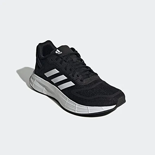 adidas Women's Duramo Sl 2.0 Running Shoe, Core Black/White/Core Black, 9