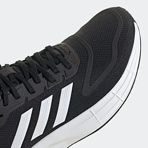 adidas Women's Duramo Sl 2.0 Running Shoe, Core Black/White/Core Black, 9