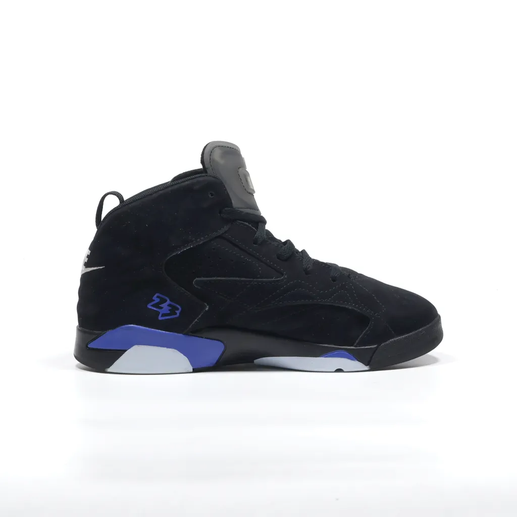 Air Jordan Jumpman Mvp Sneakers Leather Black Color For Kids