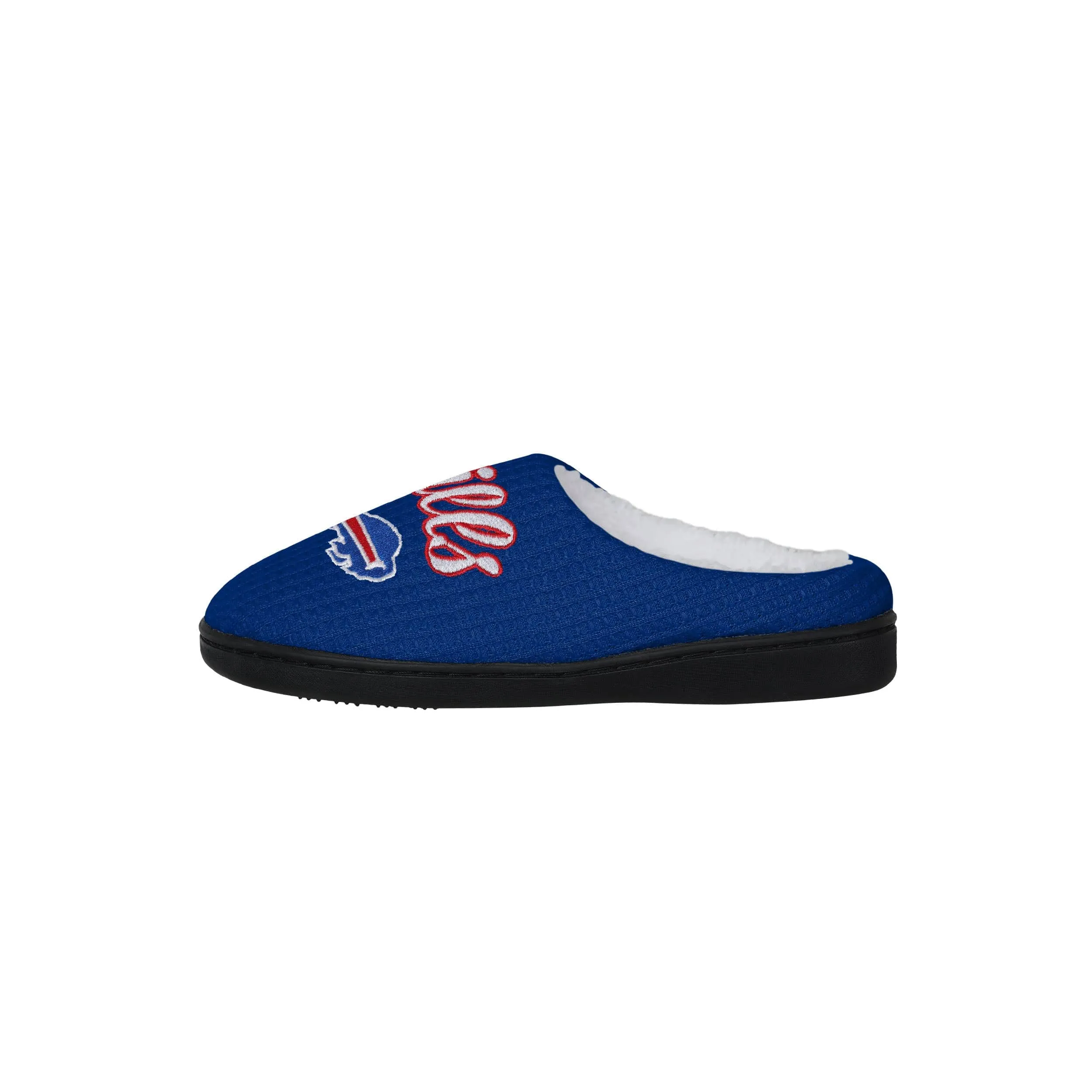 Buffalo Bills NFL Womens Sherpa Lined Memory Foam Slippers