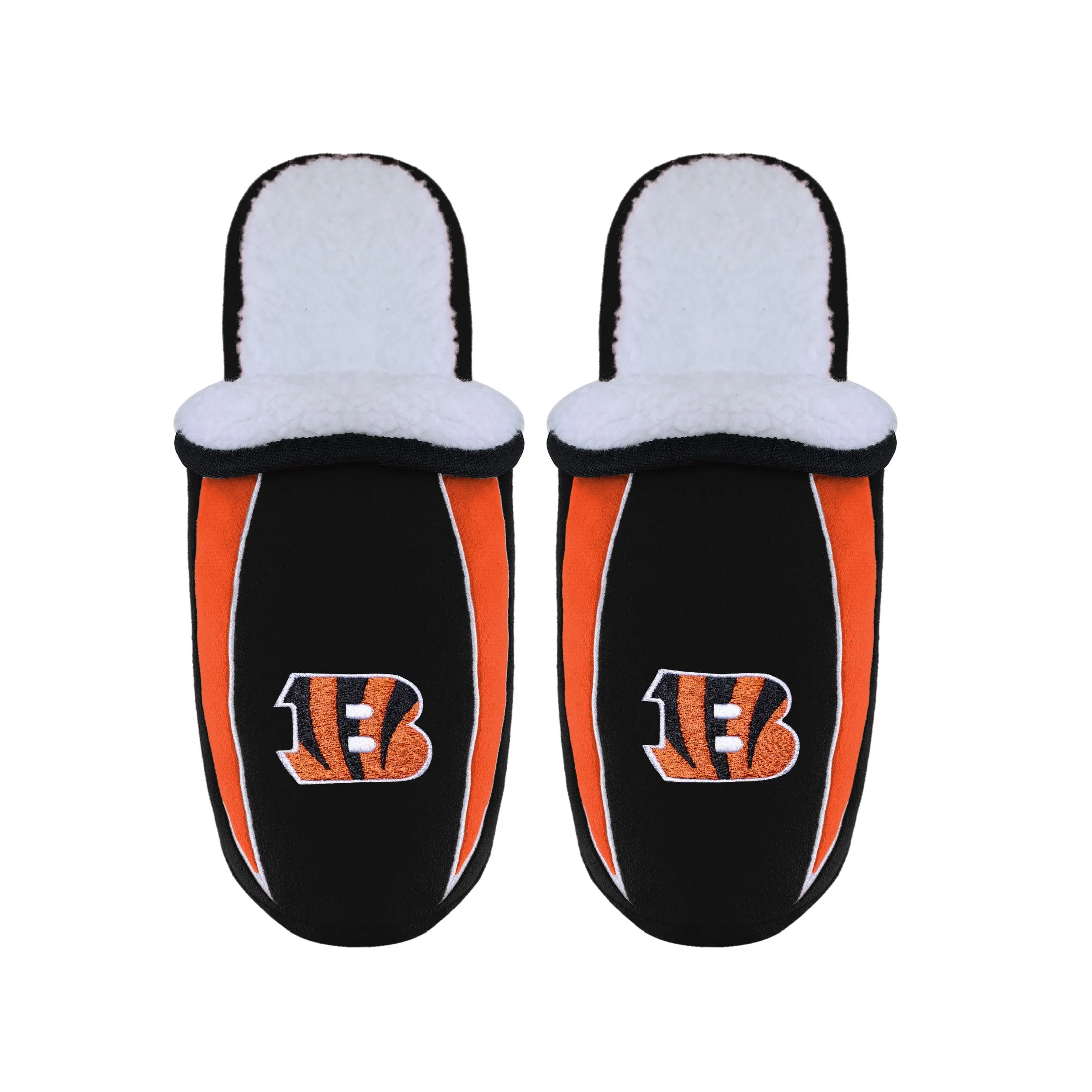 Cincinnati Bengals NFL Mens Original Sherpa Slide Slippers