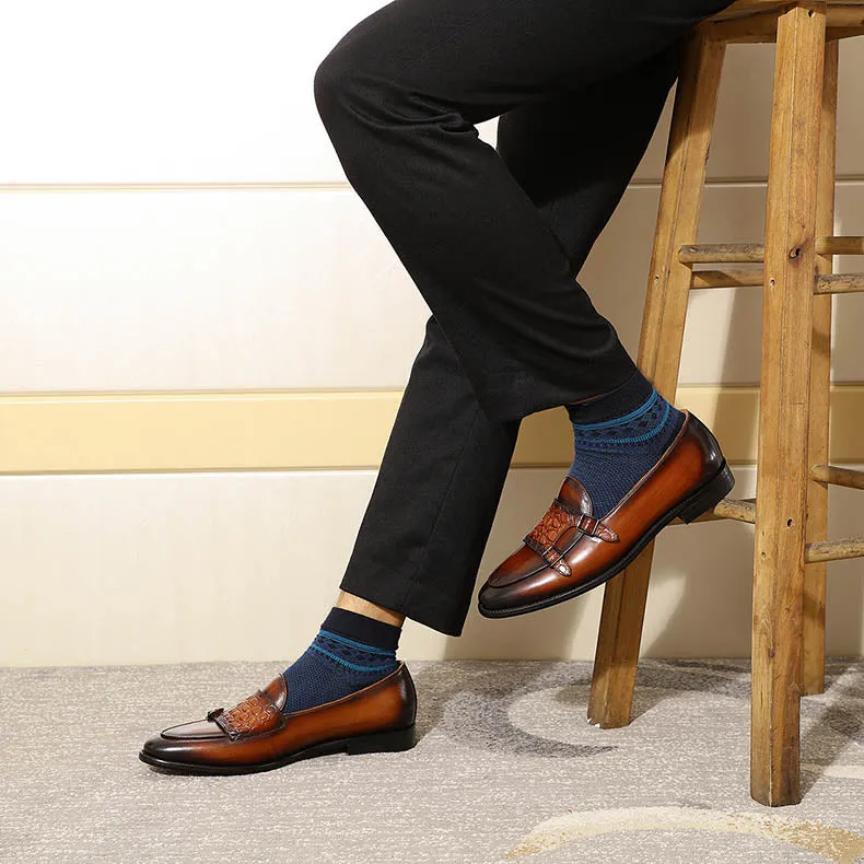 Croctex Serpatura Executive Slip-Ons