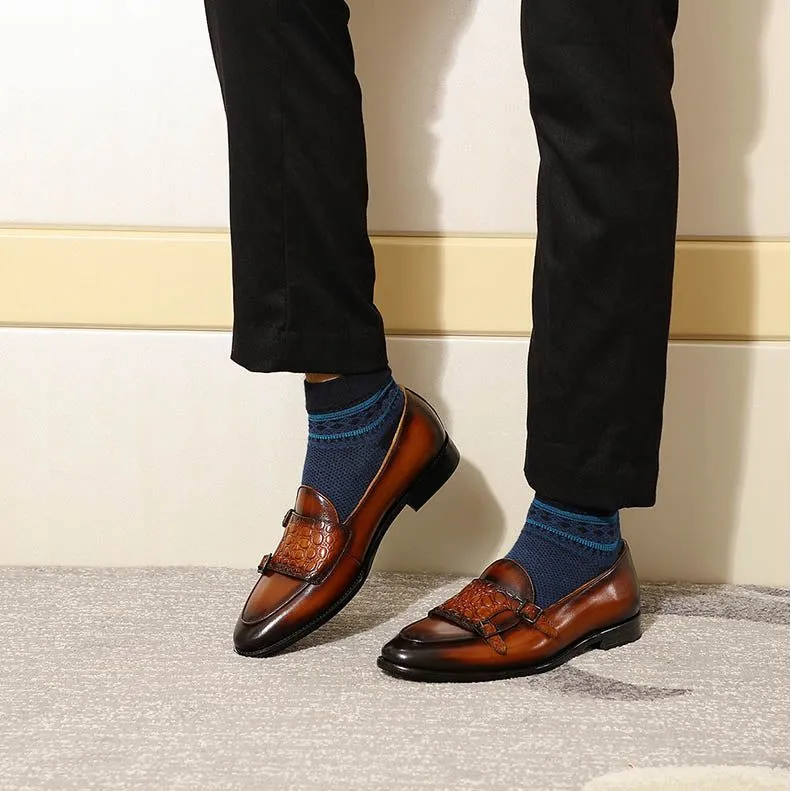 Croctex Serpatura Executive Slip-Ons
