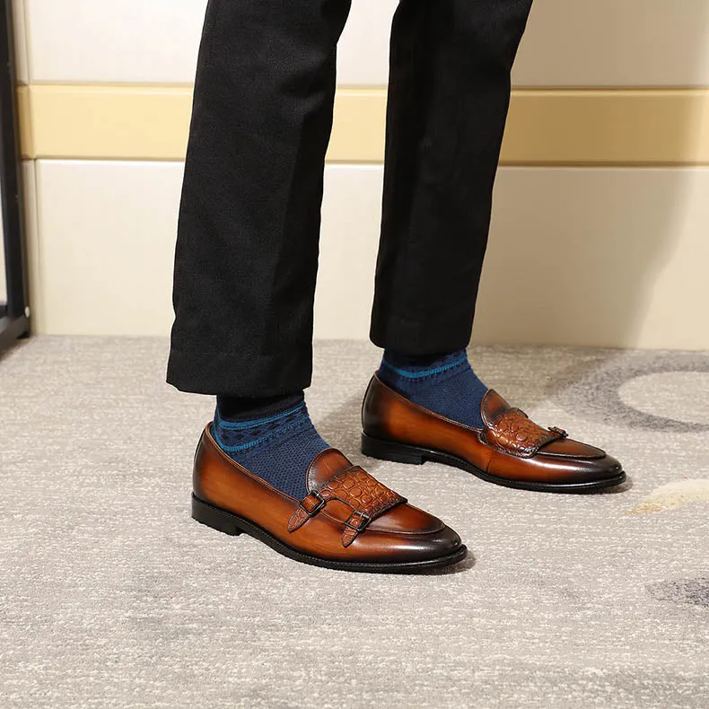 Croctex Serpatura Executive Slip-Ons