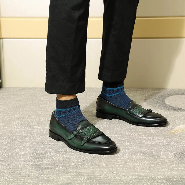 Croctex Serpatura Executive Slip-Ons