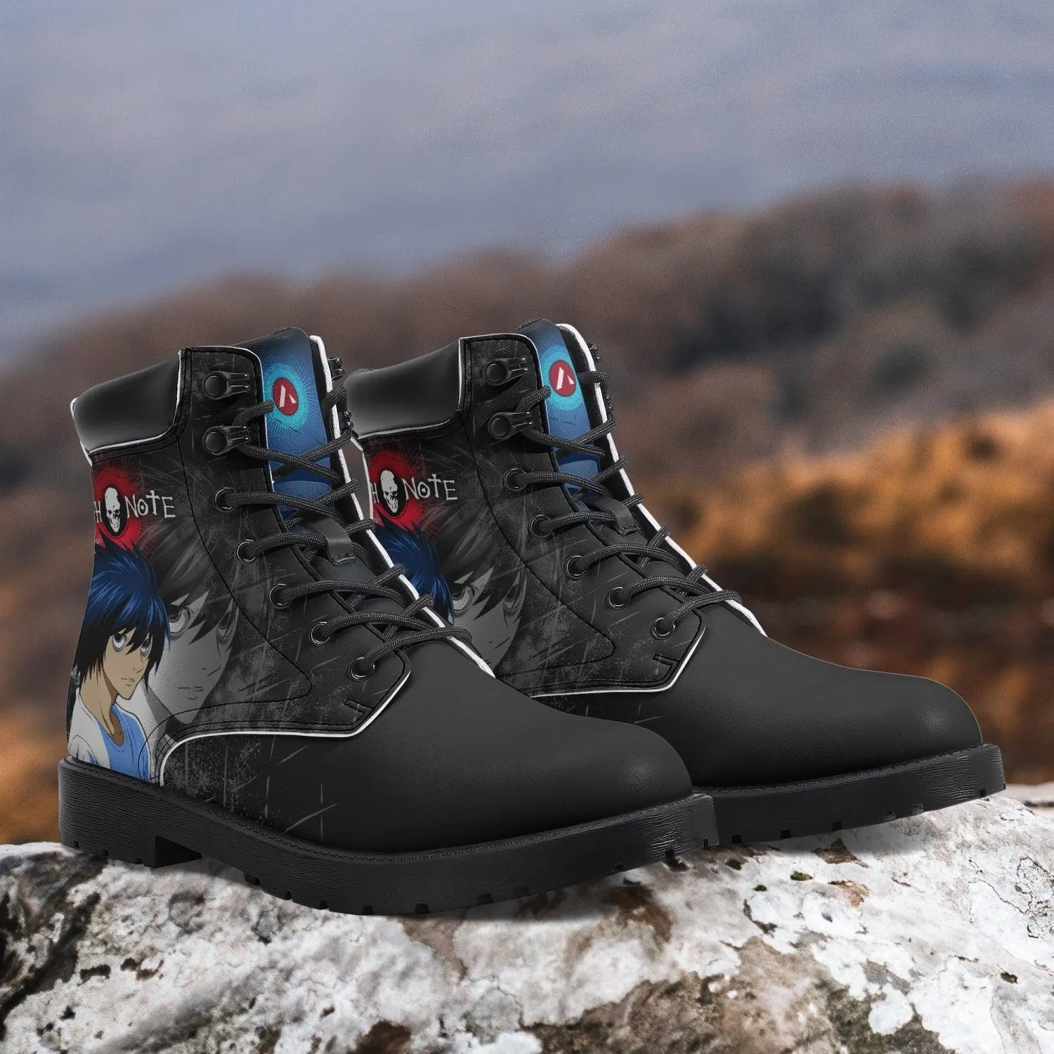 Death Note L All Season Boots Anime Shoes