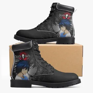 Death Note L All Season Boots Anime Shoes