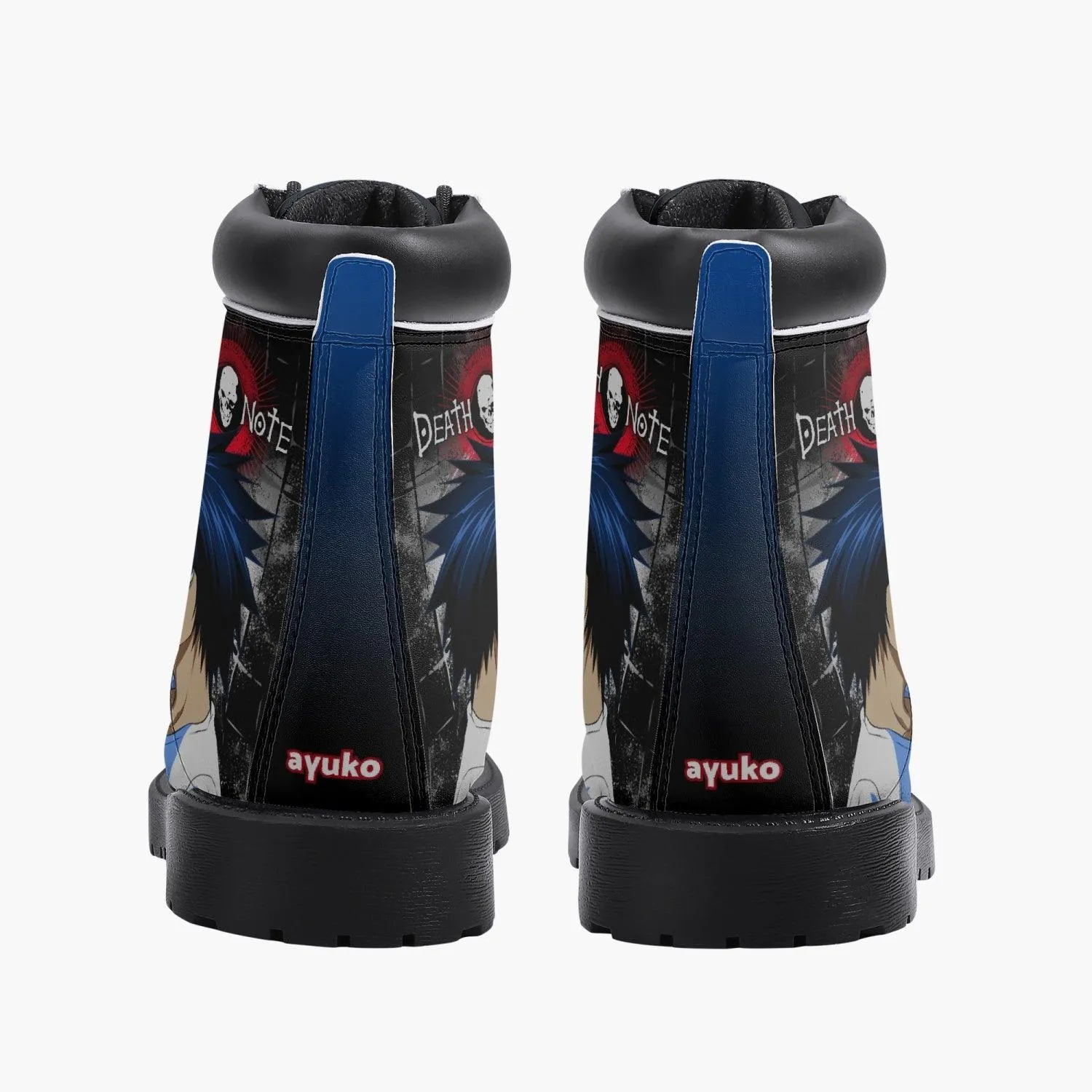 Death Note L All Season Boots Anime Shoes