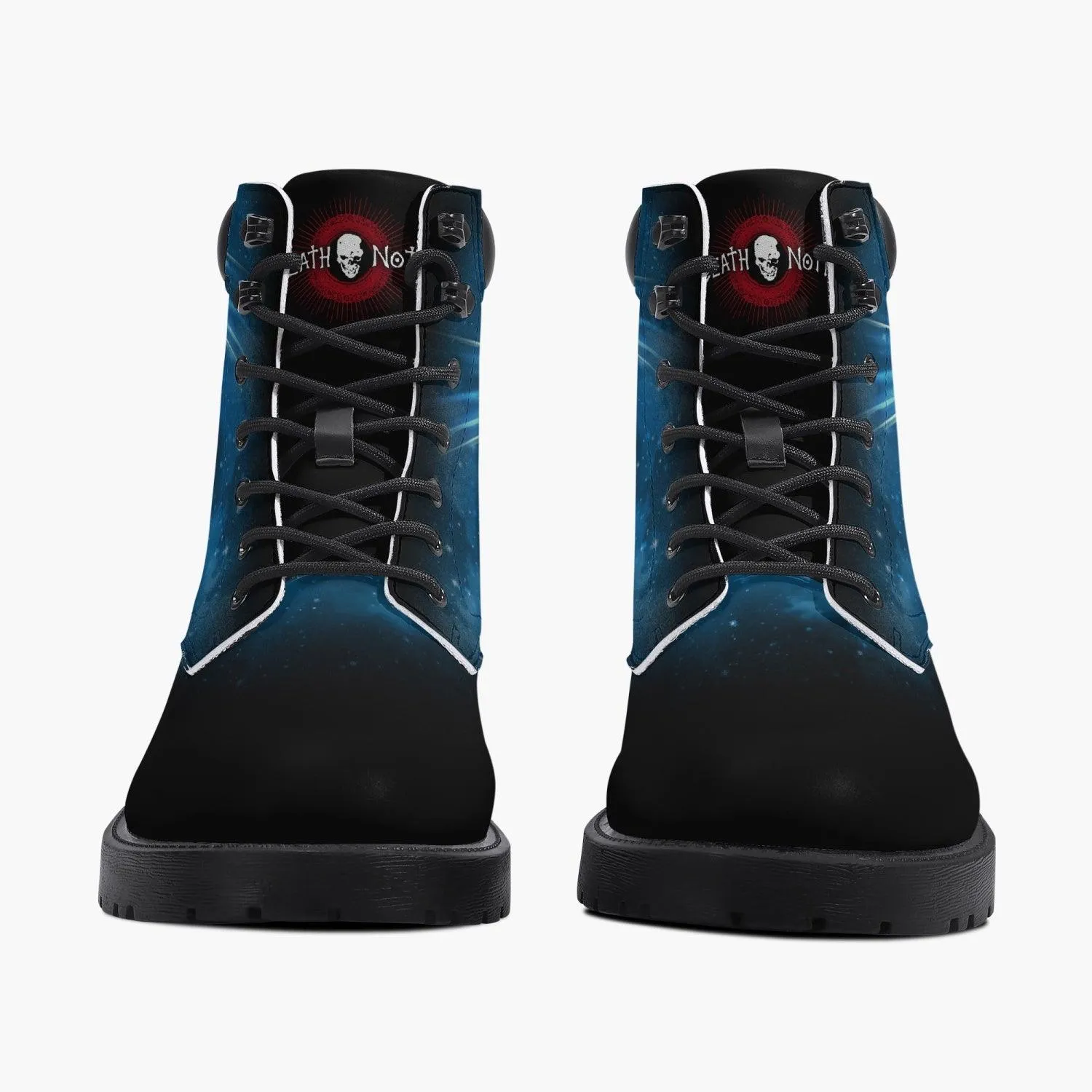 Death Note Light Yagami Blue Boots Anime Shoes