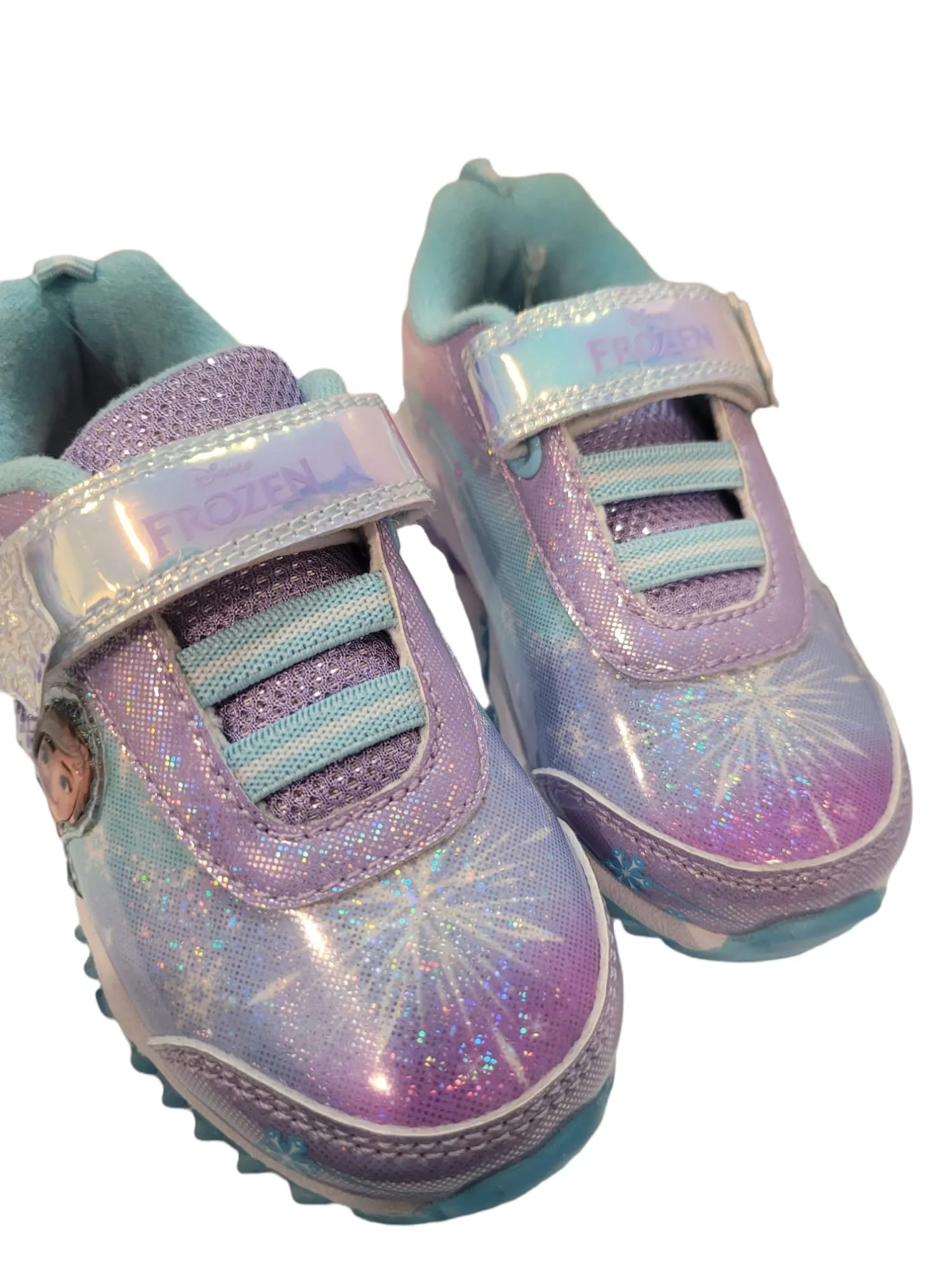 Disney Frozen 2 Girl's Lighted Athletic Sneaker (Toddler/Little Kid)