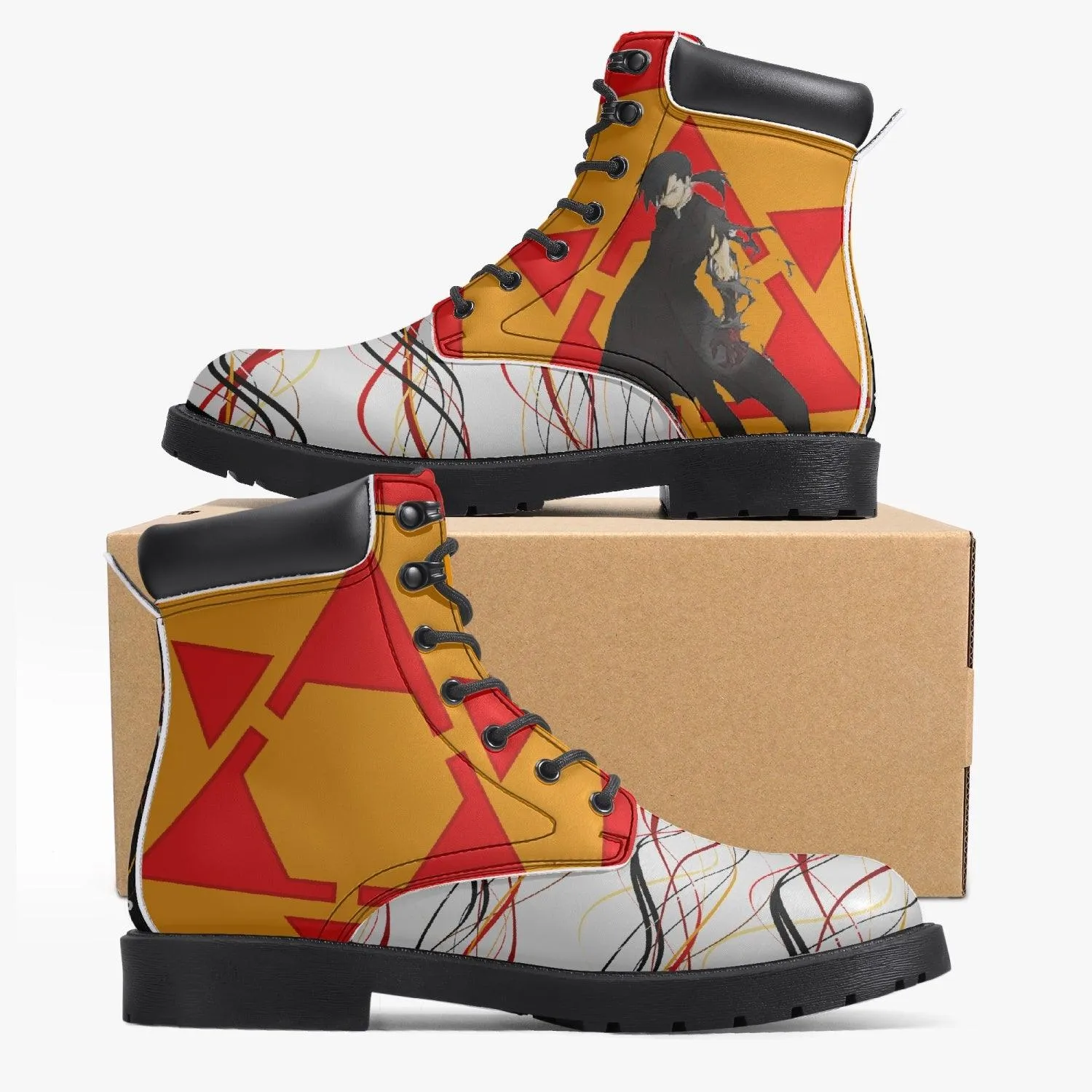 Fullmetal Alchemist Greed All Season Boots Anime Shoes