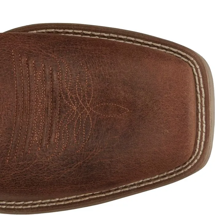 JUSTIN MENS CANTER SQUARE TOE WESTERN BOOTS STYLE SE7516