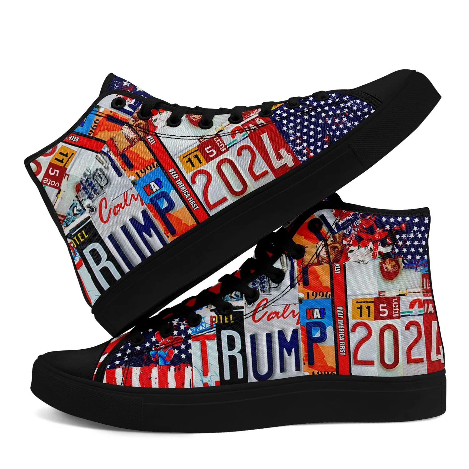 Luxury Gifts,Personalized Trump High Top Sneakers, Custom Comfort shoes, Unisex Shoes,FN024-24020042