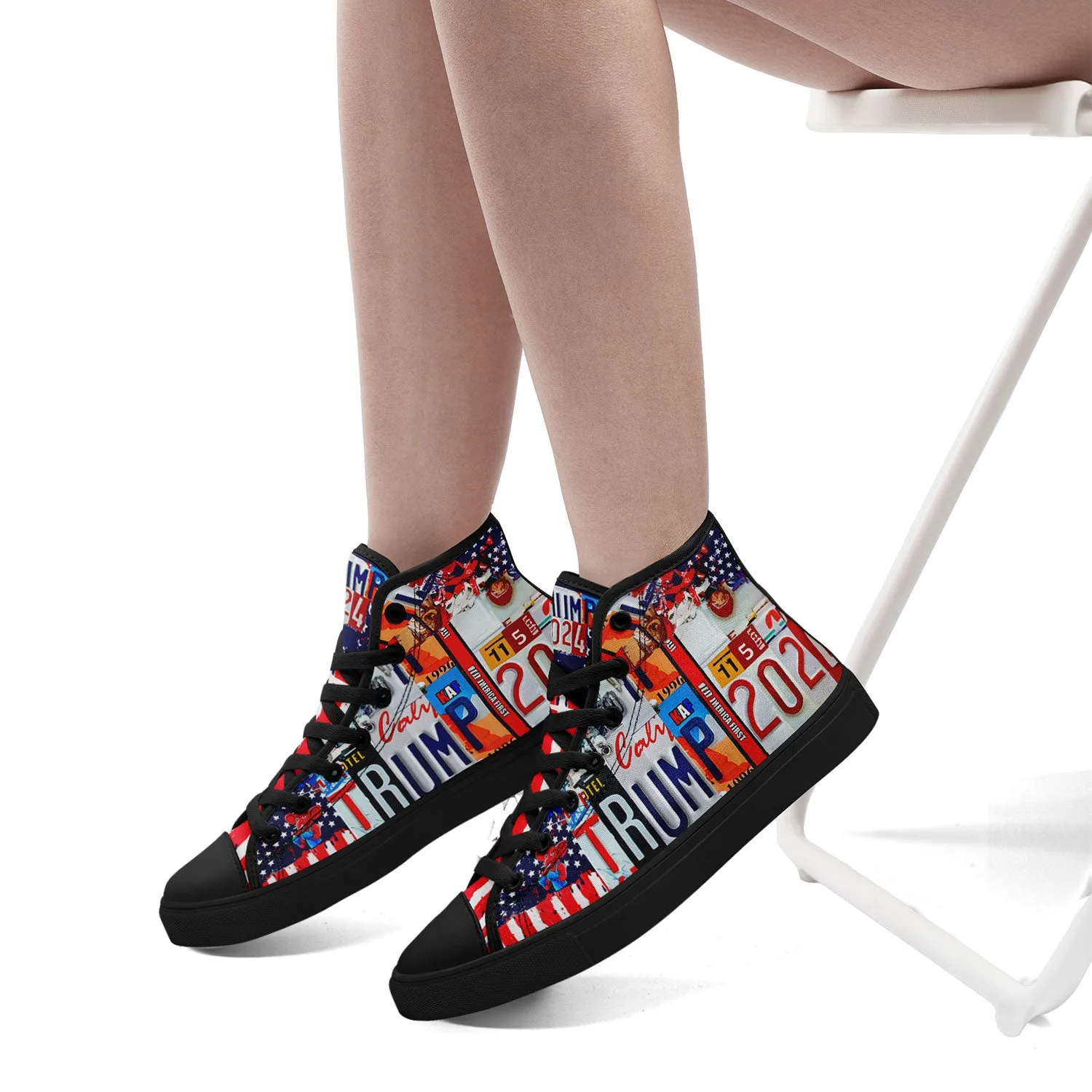 Luxury Gifts,Personalized Trump High Top Sneakers, Custom Comfort shoes, Unisex Shoes,FN024-24020042