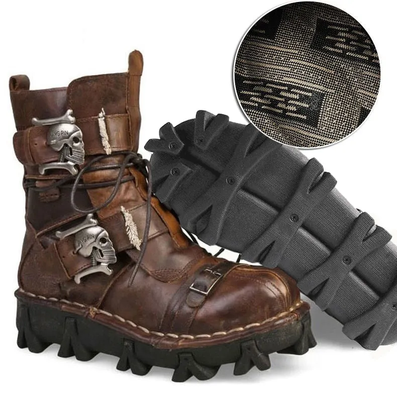 Men's Steampunk Stylish Leather Boots