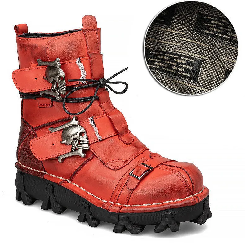 Men's Steampunk Stylish Leather Boots