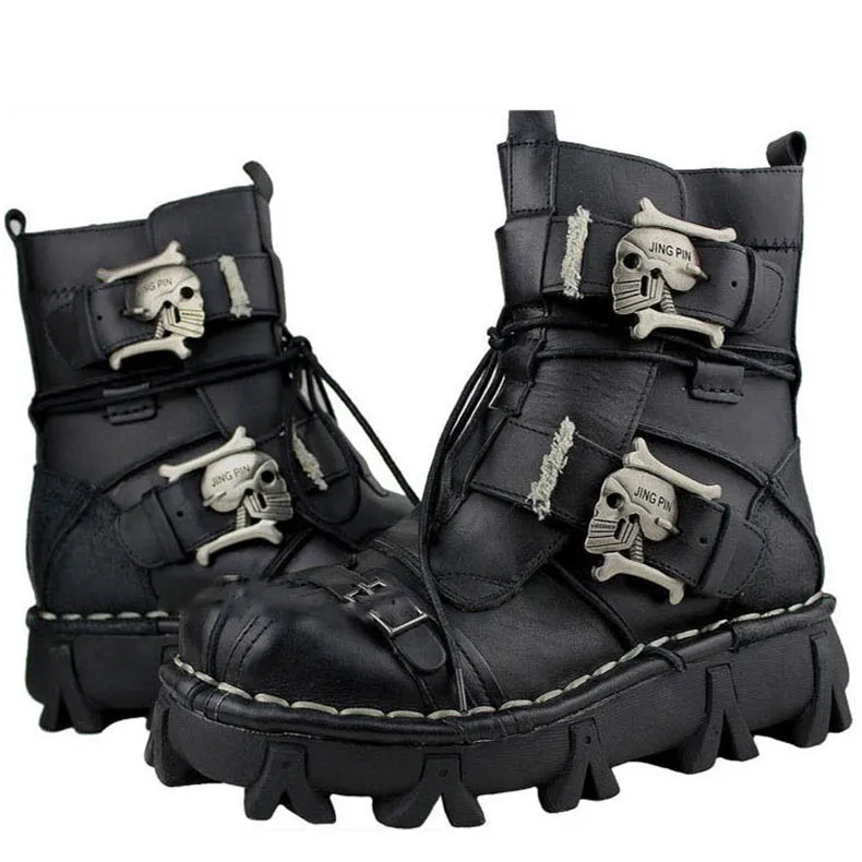 Men's Steampunk Stylish Leather Boots
