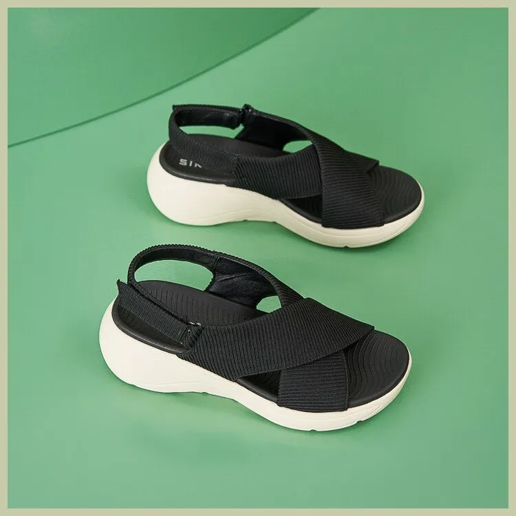 OCW Orthopedic Sandals For Women Bunions Beach Breathable Anti-slip Soles Back Strap Memory Foam