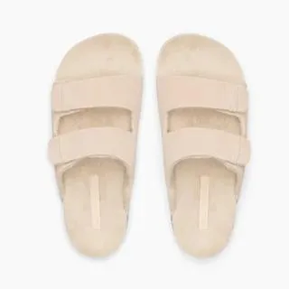 Reef Ojai Two Bar Cozy Slippers - Tan