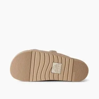 Reef Ojai Two Bar Cozy Slippers - Tan