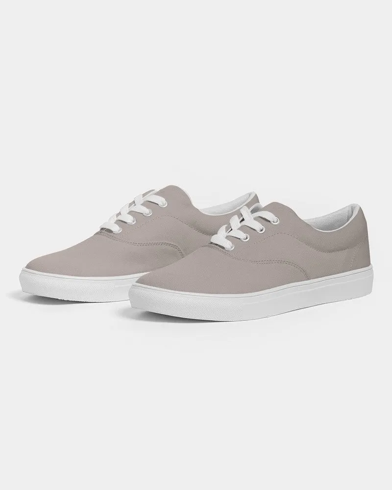 Shaded Pale Red Brown Canvas Sneakers | Men's | C0M10Y10K30
