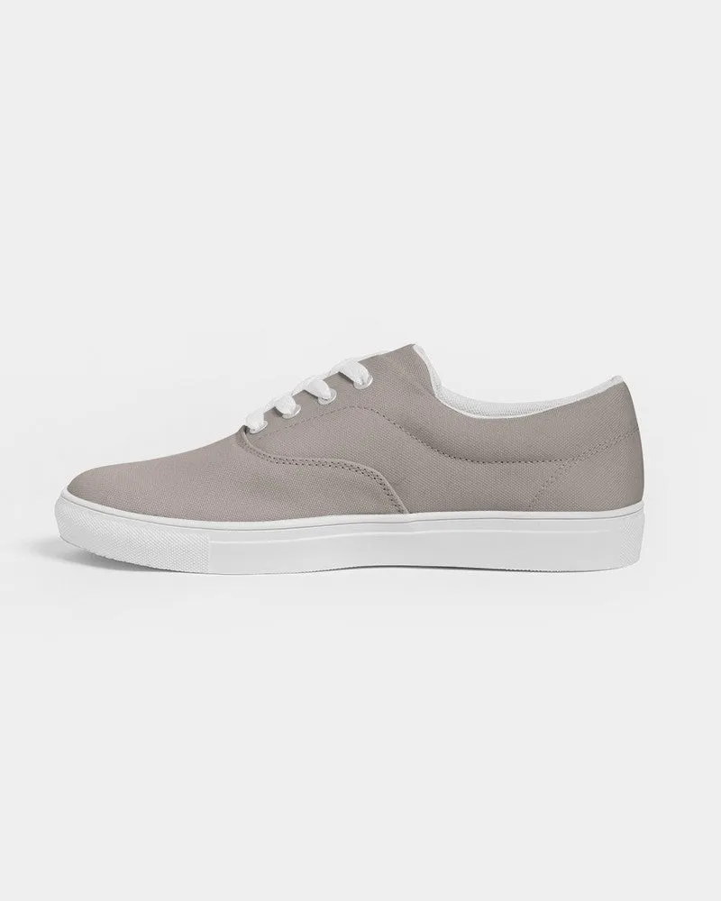 Shaded Pale Red Brown Canvas Sneakers | Men's | C0M10Y10K30
