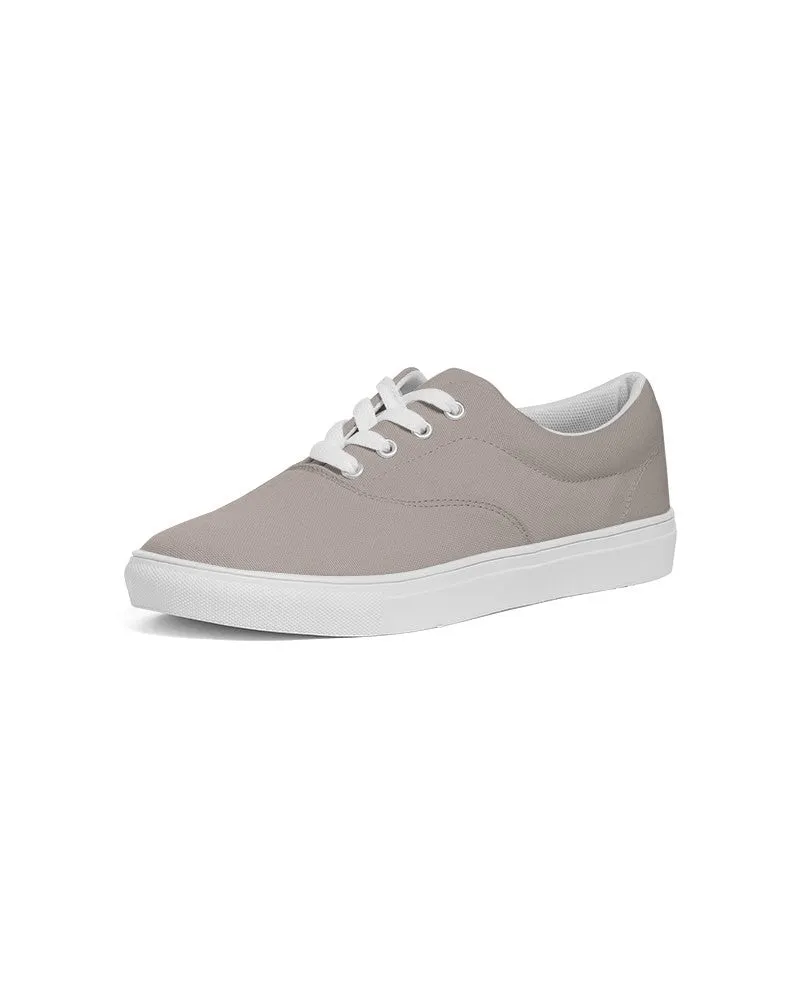 Shaded Pale Red Brown Canvas Sneakers | Men's | C0M10Y10K30