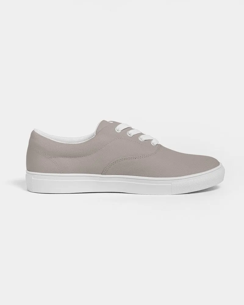 Shaded Pale Red Brown Canvas Sneakers | Men's | C0M10Y10K30