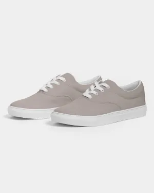 Shaded Pale Red Brown Canvas Sneakers | Men's | C0M10Y10K30