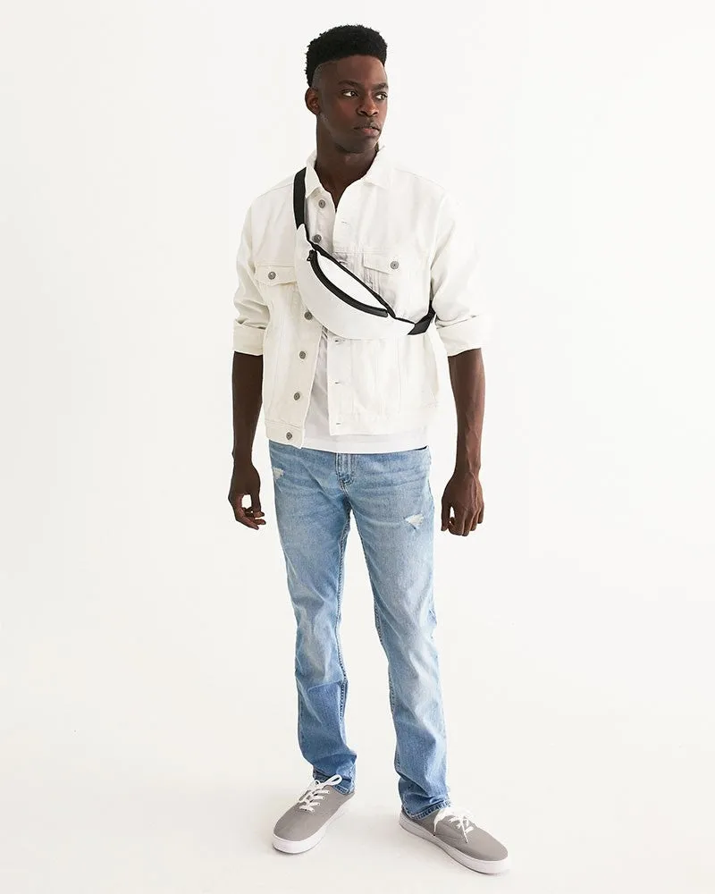 Shaded Pale Red Brown Canvas Sneakers | Men's | C0M10Y10K30