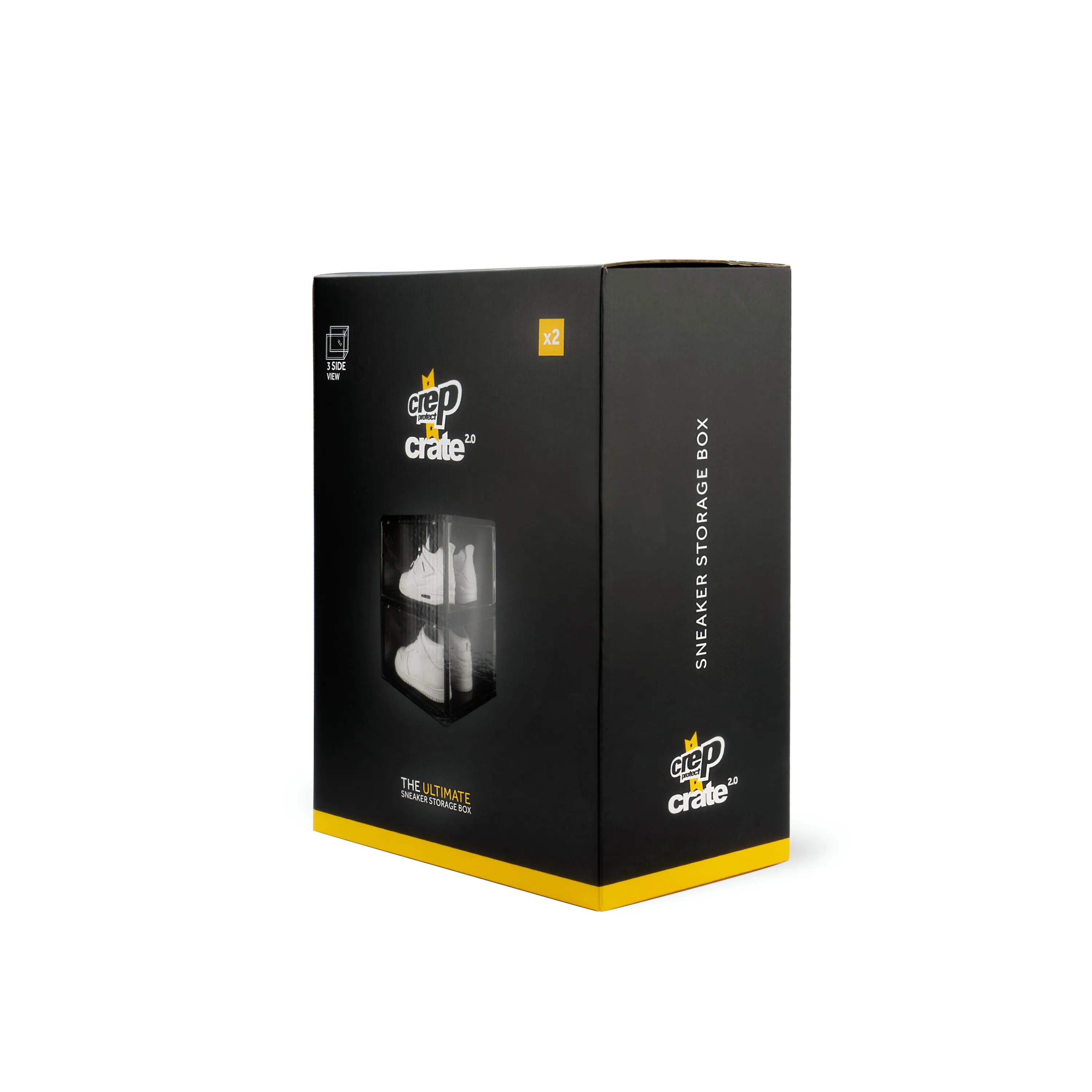 Ultimate Sneaker Storage Crate 2 Pack
